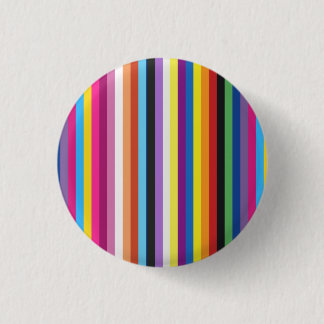 Badge Rond 2,50 Cm Motif de bandes colorées