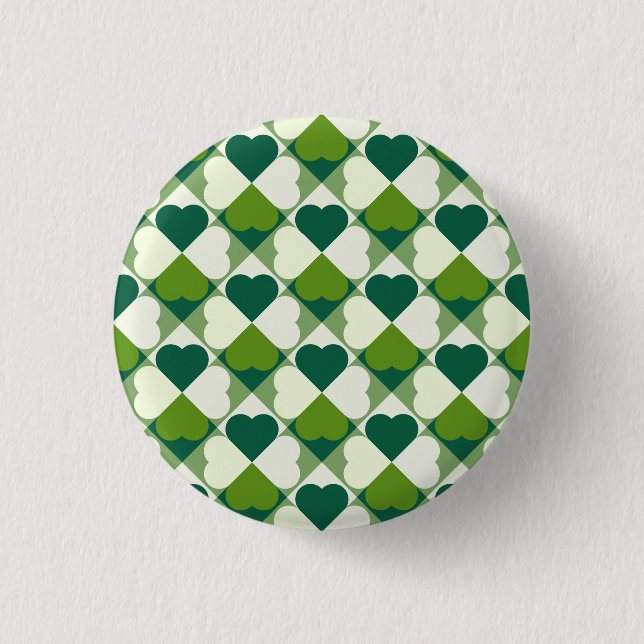 Badge Rond 2,50 Cm Motif de la Saint-Patrick (Devant)
