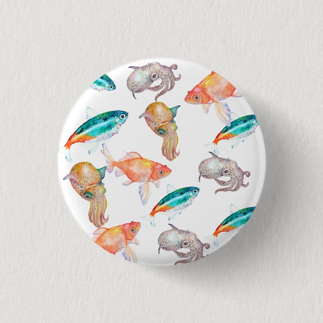 Badge Rond 2,50 Cm Motif nautique (Devant)