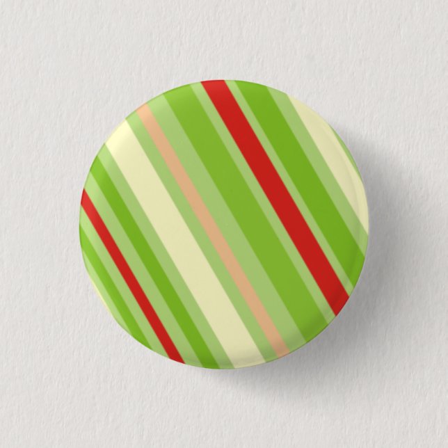 Badge Rond 2,50 Cm Motif vert (Devant)