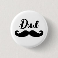 Moustache à guidon noir papa