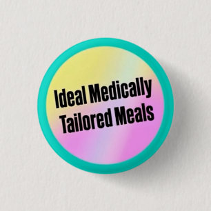 Badge Rond 2,50 Cm MTM idéaux (Repas adaptés médicalement) Petit bout