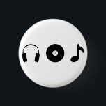 Badge Rond 2,50 Cm Music<br><div class="desc">By jgimbitzki</div>