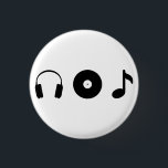 Badge Rond 2,50 Cm Music<br><div class="desc">By jgimbitzki</div>