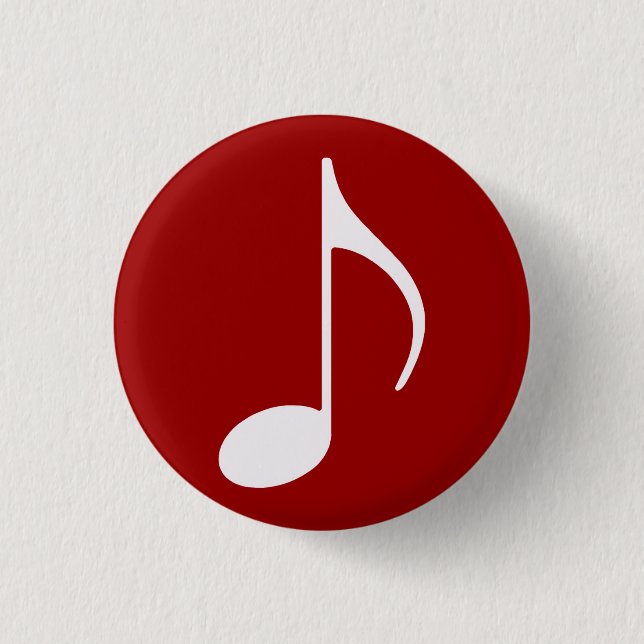 Badge Rond 2,50 Cm musique (Devant)