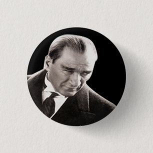 Badge Rond 2,50 Cm Mustafa Kemal Ataturk