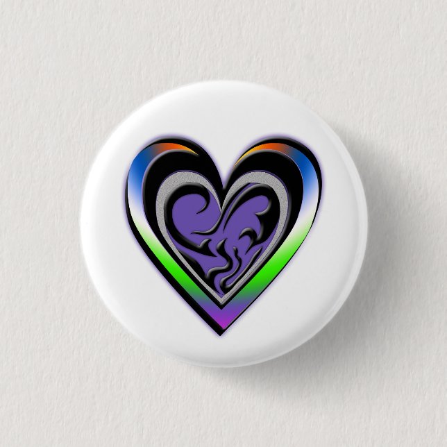 Badge Rond 2,50 Cm Mystère (Devant)