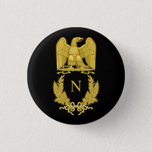 Badge Rond 2,50 Cm Napoléon Emblem