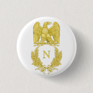 Badge Rond 2,50 Cm Napoléon Empereur