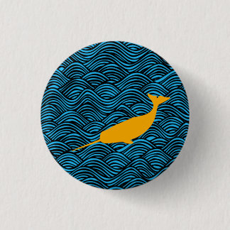 Badge Rond 2,50 Cm Narwhal 79 - Petit bouton