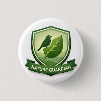Badge Rond 2,50 Cm Nature Guardian Explorer | Kids Outdoor Award
