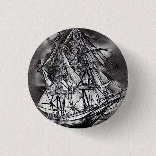 Badge Rond 2,50 Cm navire