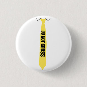 Badge Rond 2,50 Cm Ne croisez pas le bouton