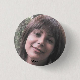 BADGE ROND 2,50 CM NEDA SOLTANI, NEDA