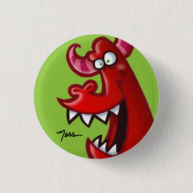 BADGE ROND 2,50 CM NESSMONSTER 01 (Devant)