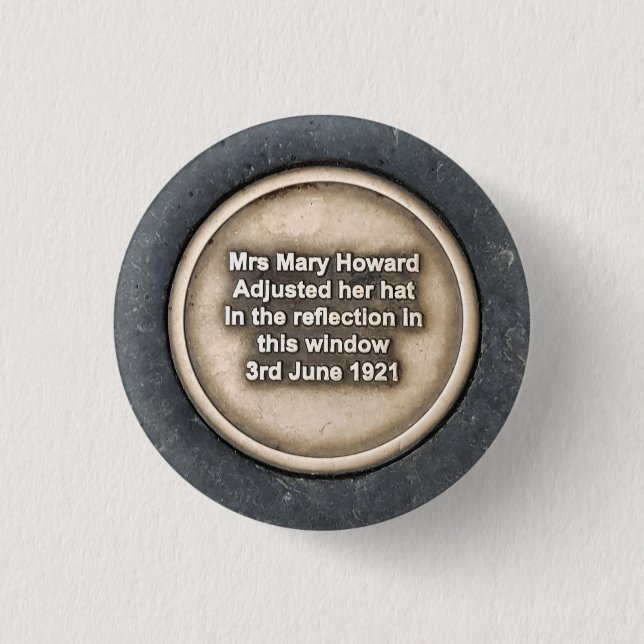 Badge Rond 2,50 Cm Newcastle Mary (Devant)