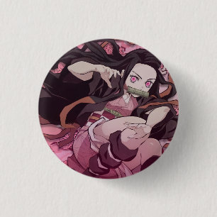 Badge Rond 2,50 Cm Nezuko Kamado
