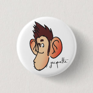 Badge Rond 2,50 Cm nicolas jacquette avatar suspicieux