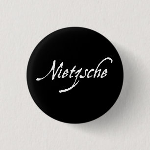 BADGE ROND 2,50 CM "NIETZSCHE "