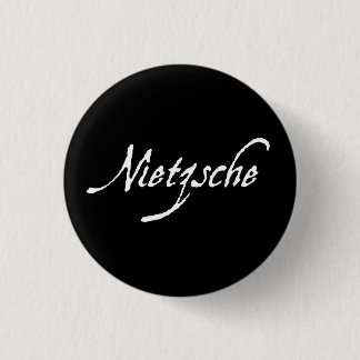 BADGE ROND 2,50 CM "NIETZSCHE "