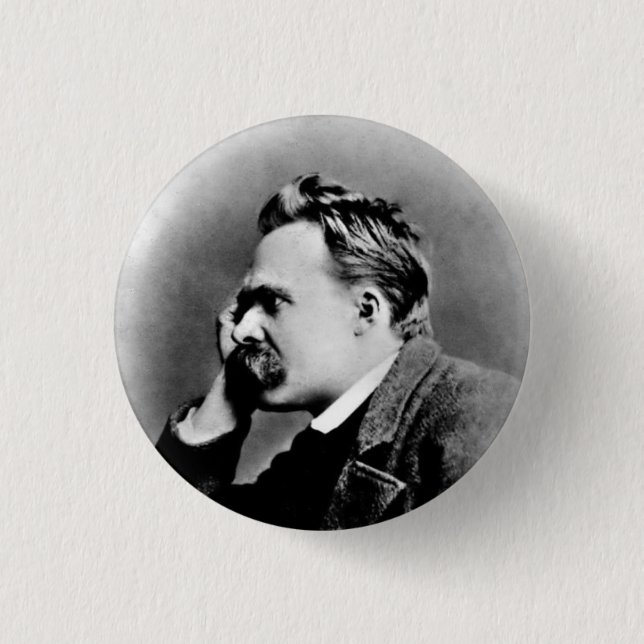 Badge Rond 2,50 Cm nietzsche (Devant)