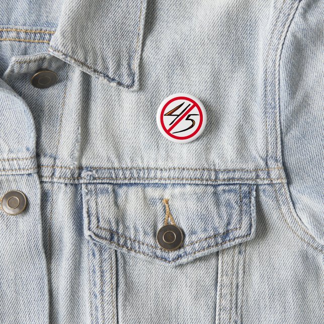 Badge Rond 2,50 Cm No 45 Bouton rond (En situation)