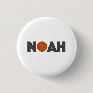 Badge Rond 2,50 Cm Noah Basketball