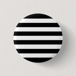 Badge Rond 2,50 Cm noir et blanc