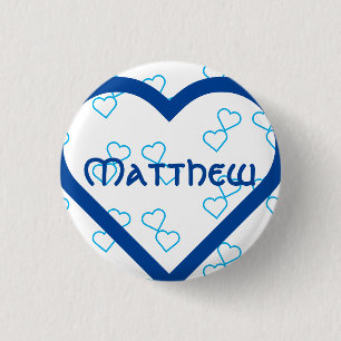 Badge Rond 2,50 Cm Nom de bébé personnalisé 3 cm badge rond