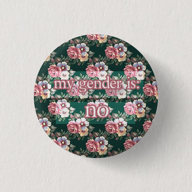 Badge Rond 2,50 Cm non (Devant)
