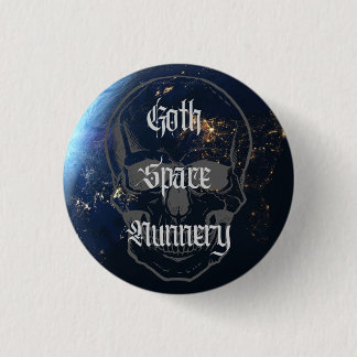Badge Rond 2,50 Cm Nonce spatiale Goth - Gideon IX