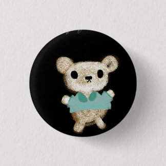 Badge Rond 2,50 Cm Nounours en peluche adorable mignon nouveau bébé C