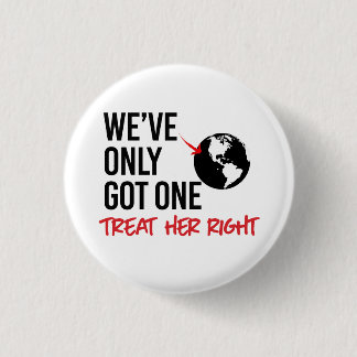 Badge Rond 2,50 Cm Nous n'avons qu'une seule terre