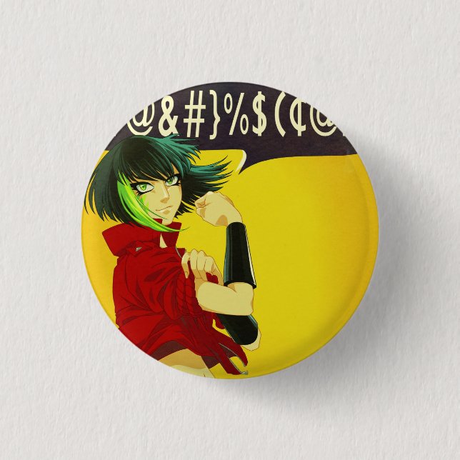 Badge Rond 2,50 Cm Nous Pouvons Le Faire ! (Devant)