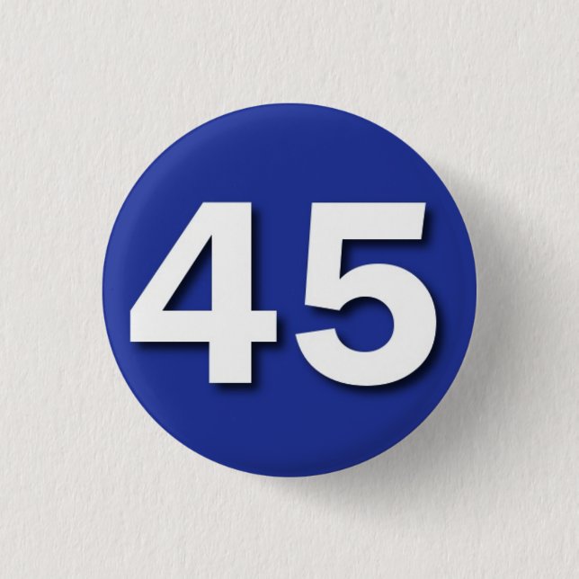 Badge Rond 2,50 Cm Nous sommes les 45 (Devant)