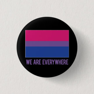 Badge Rond 2,50 Cm Nous sommes partout le bouton (bisexuel)