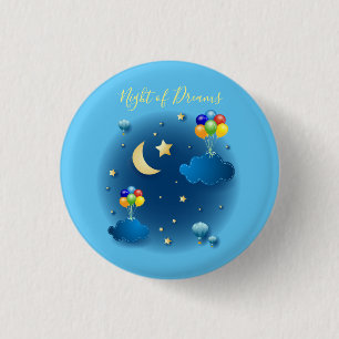 Badge Rond 2,50 Cm Nuit des rêves