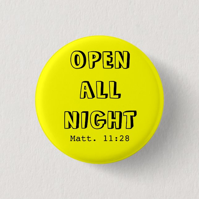 BADGE ROND 2,50 CM NUIT D'OPENALL (Devant)