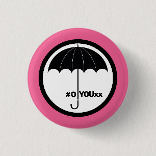 Badge Rond 2,50 Cm Numéro quatre ? Parapluie