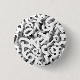 BADGE ROND 2,50 CM NUMÉROS 3