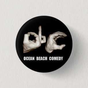 Badge Rond 2,50 Cm O.B.C. Bouton