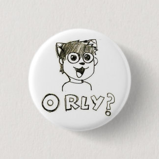 Badge Rond 2,50 Cm O RLY ? Bouton