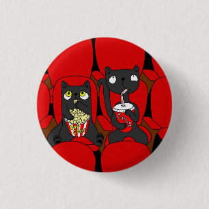 Badge Rond 2,50 Cm O&T au bouton de films