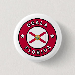 Badge Rond 2,50 Cm Ocala Floride