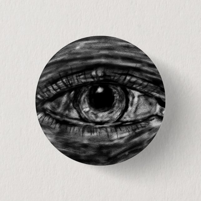 Badge Rond 2,50 Cm Œil contemplatif (Devant)