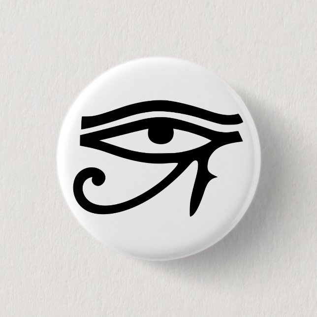 Badge Rond 2,50 Cm oeil de horus (Devant)