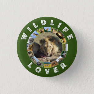 Badge Rond 2,50 Cm Oeil de Lion Lover
