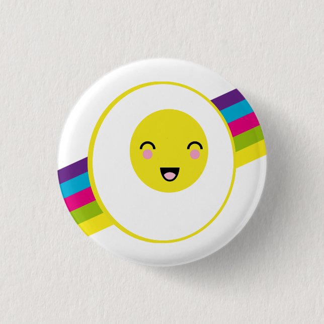 Badge Rond 2,50 Cm oeuf (Devant)