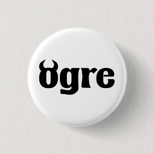 Badge Rond 2,50 Cm Ogre