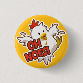 Badge Rond 2,50 Cm Oh non ! Bouton